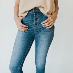 Carly Jean Los Angeles Kenny High Rise Jeans
